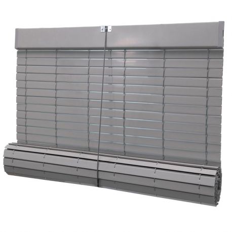 Persianas Alicantinas de PVC Color Gris