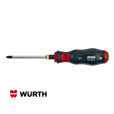 Destornillador Estrella Zebra Würth H1