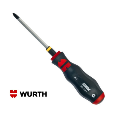 Destornillador Estrella Zebra Würth H1
