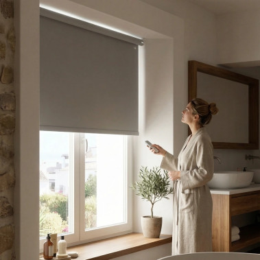 Estor Motorizado Opaco Screen Blackout TotQuality