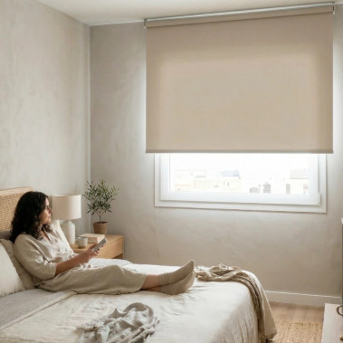 Estor Eléctrico Traslúcido MIAMI TotQuality - Cajón Decorativo