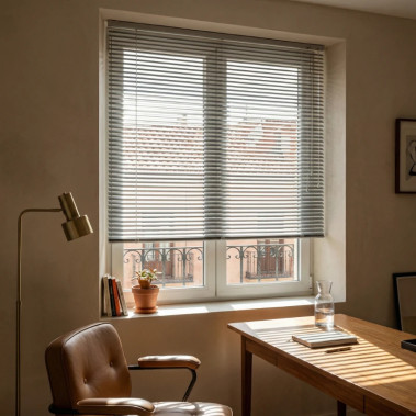 Cortinas Venecianas de Aluminio Lama 15mm