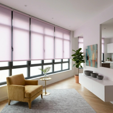 Estor Rosa Malva Translúcidos MIAMI