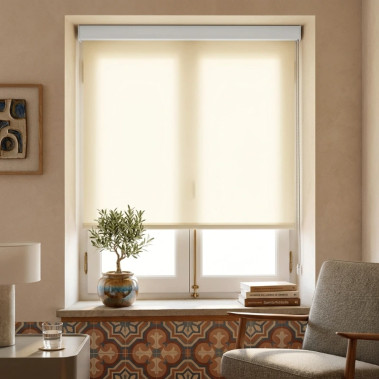 Estor Amarillo Mostaza Traslúcido MIAMI TotQuality - Cajón Decorativo