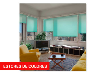 Estores de colores en A Coruña