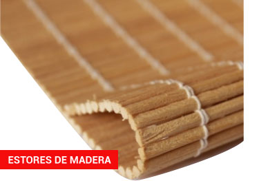 Estores de madera en Vitoria