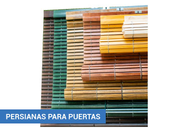 Persianas para puertas en Zaragoza