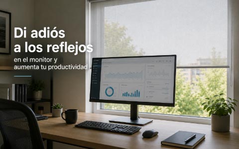 Di adiós a los reflejos en el monitor y aumenta tu productividad
