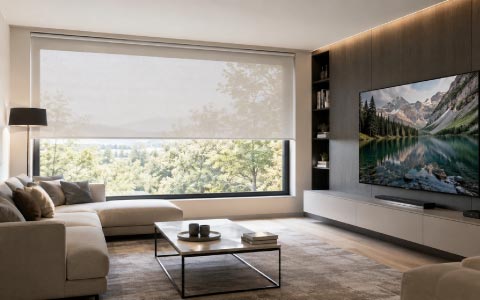 Adiós a los reflejos en la televisión: el poder del estor screen en el salón