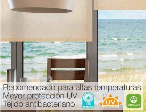 Estores recomendados para altas temperaturas