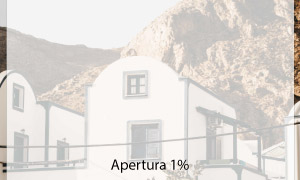 Grado apertura 1% estores screen
