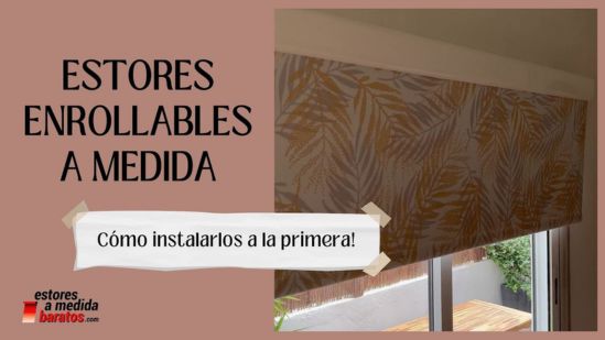 Cómo instalar tu estor en casa