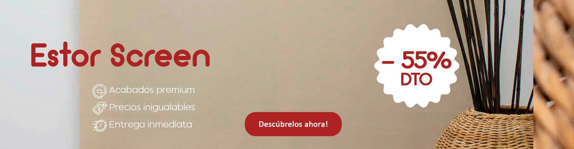Estores Estándar Black Friday 2023 Estores