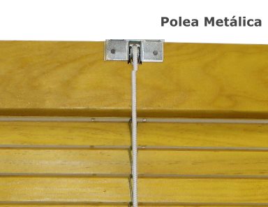 Polea Metálica Persiana Alicantina a Medida