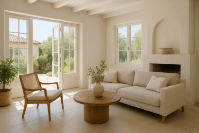 Cómo decorar un salón de estilo mediterráneo